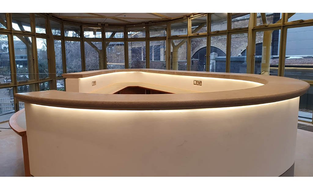 Bullnosed-Precast-Concrete-Reception-Desk-at-the-museum-of-the-home-01.jpg