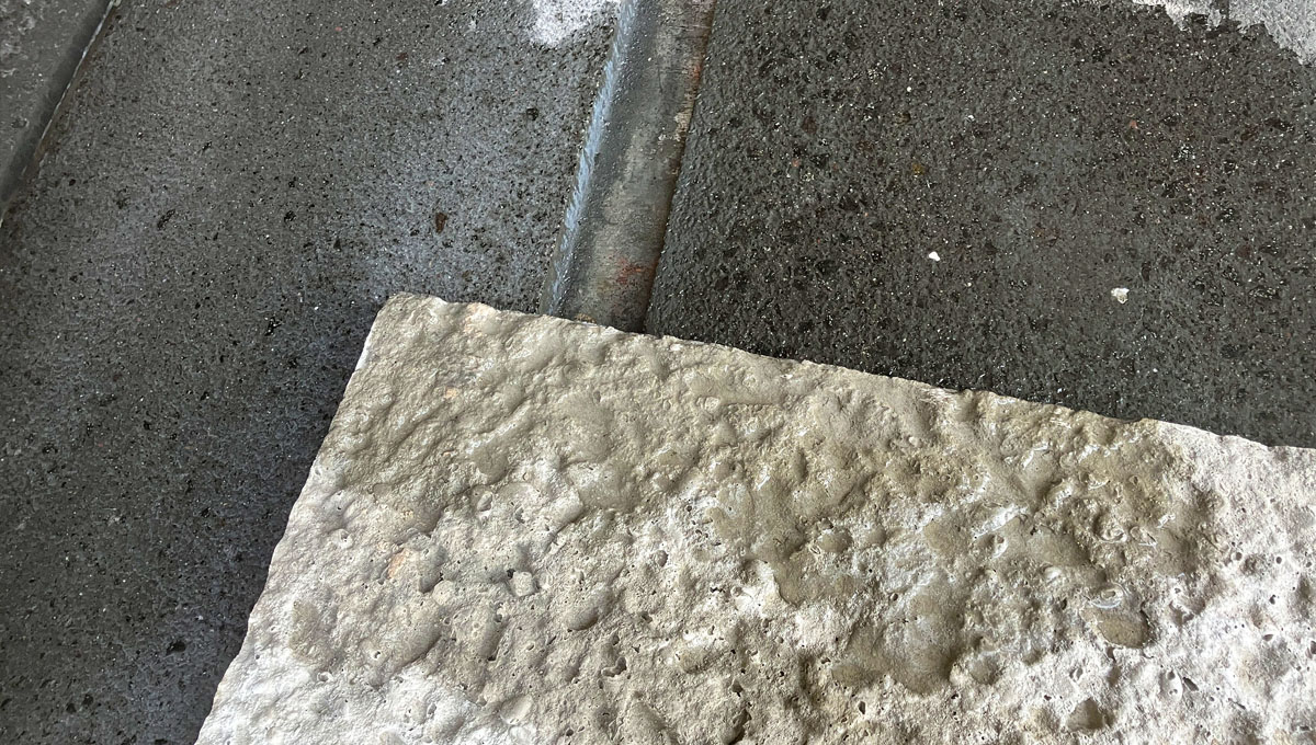GRC visual concrete cladding panel samples
